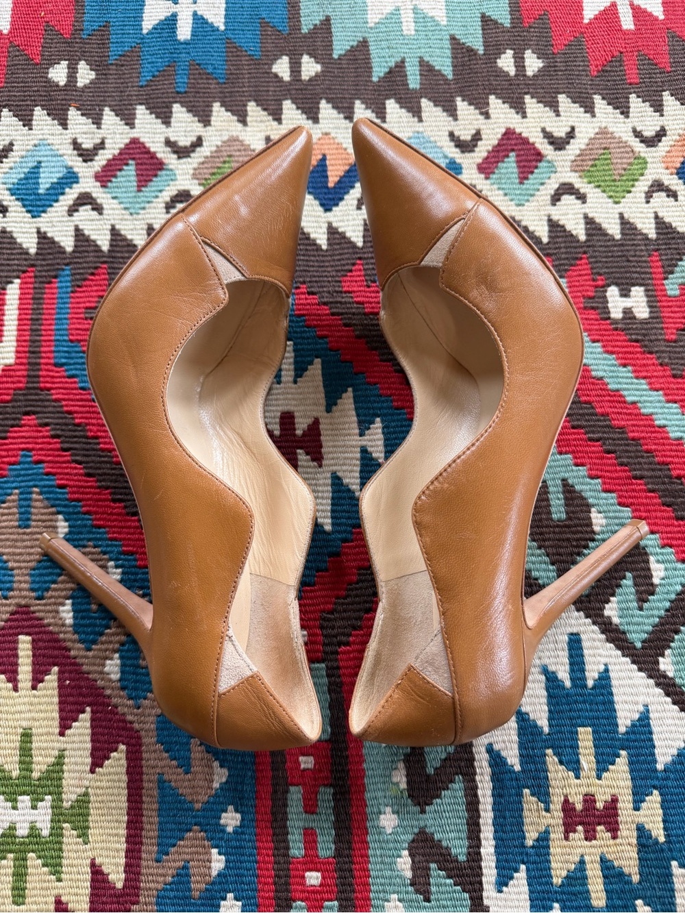 Jimmy Choo Tamika tan leather pumps - Picture 5 of 7